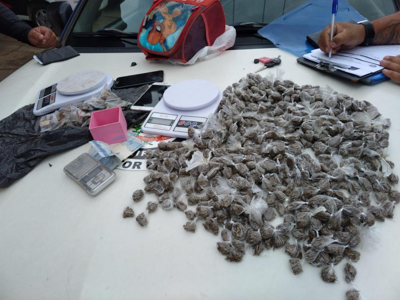 GCM apreende 701 porções de maconha no Olindo de Lucca em Limeira