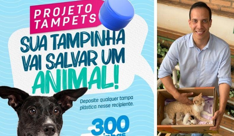 Murilo Félix lançará “Tampets” para castração de animais abandonados