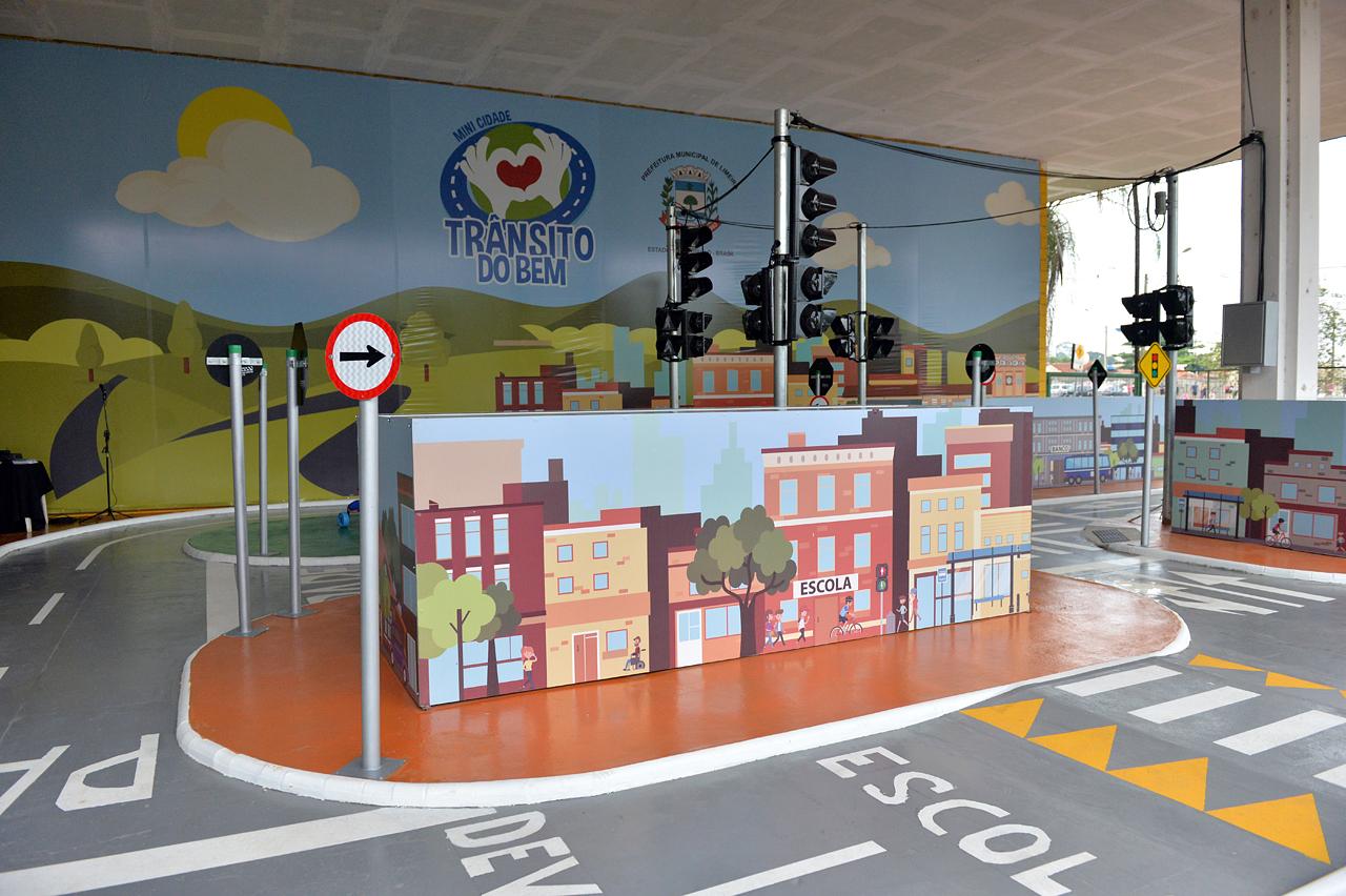 Cidade do trânsito em Limeira reabre no domingo (28) com ações educativas