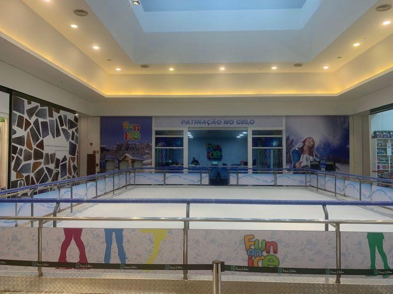 Parque D. Pedro Shopping ganha pista de patinação no gelo