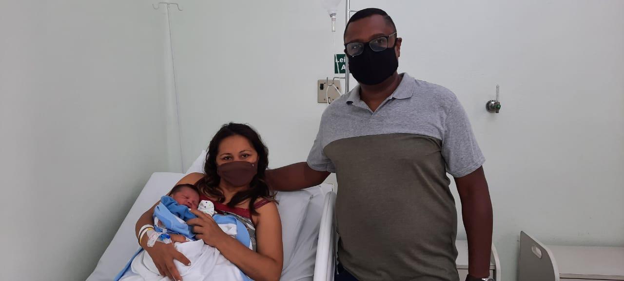 Primeiro bebê de 2022 do Hospital Maternidade de Campinas nasceu às 2h48