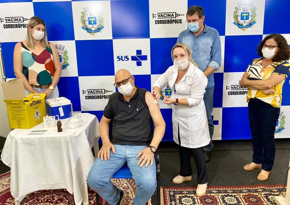 Há um ano, as vacinas chegavam em Cordeirópolis