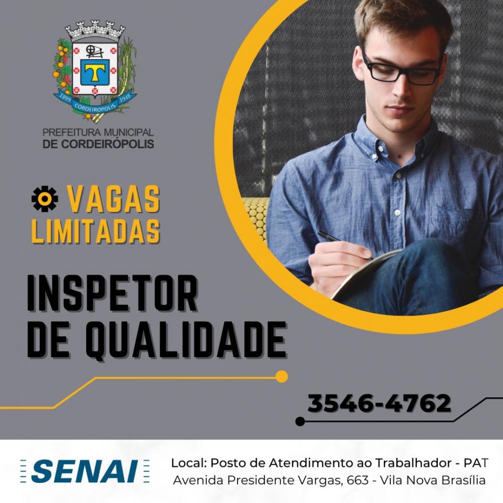 Prefeitura de Cordeirópolis abre novas vagas para curso do SENAI