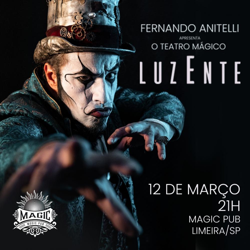 Fernando Anitelli apresenta O Teatro Mágico - Voz & Violão em Limeira
