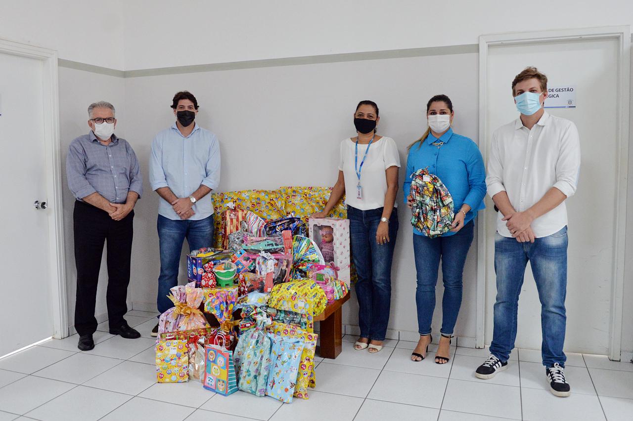 Saúde ganha brinquedos doados pela Winner