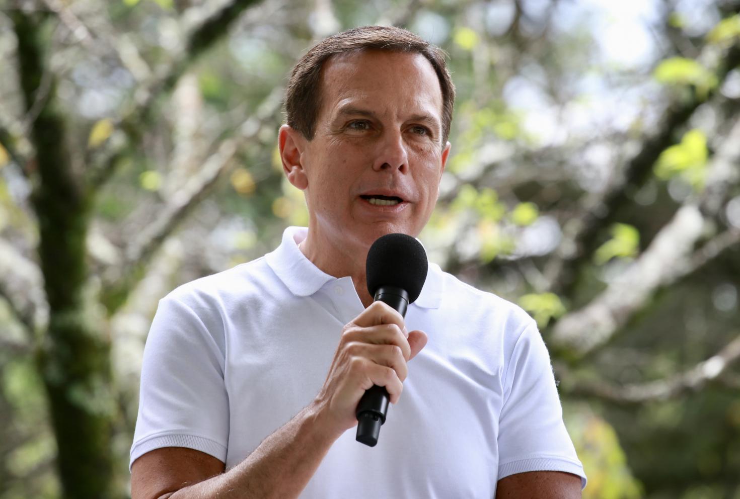Doria anuncia a flexibilização das máscaras em todos os ambientes