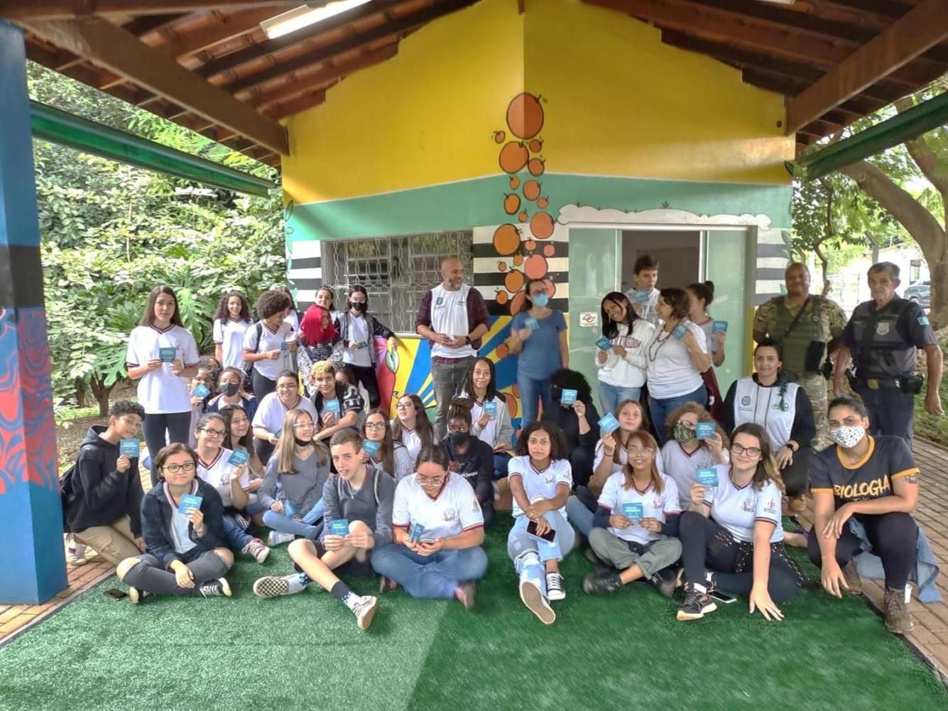 Estudantes visitam Centro de Educação Ambiental de Cordeirópolis