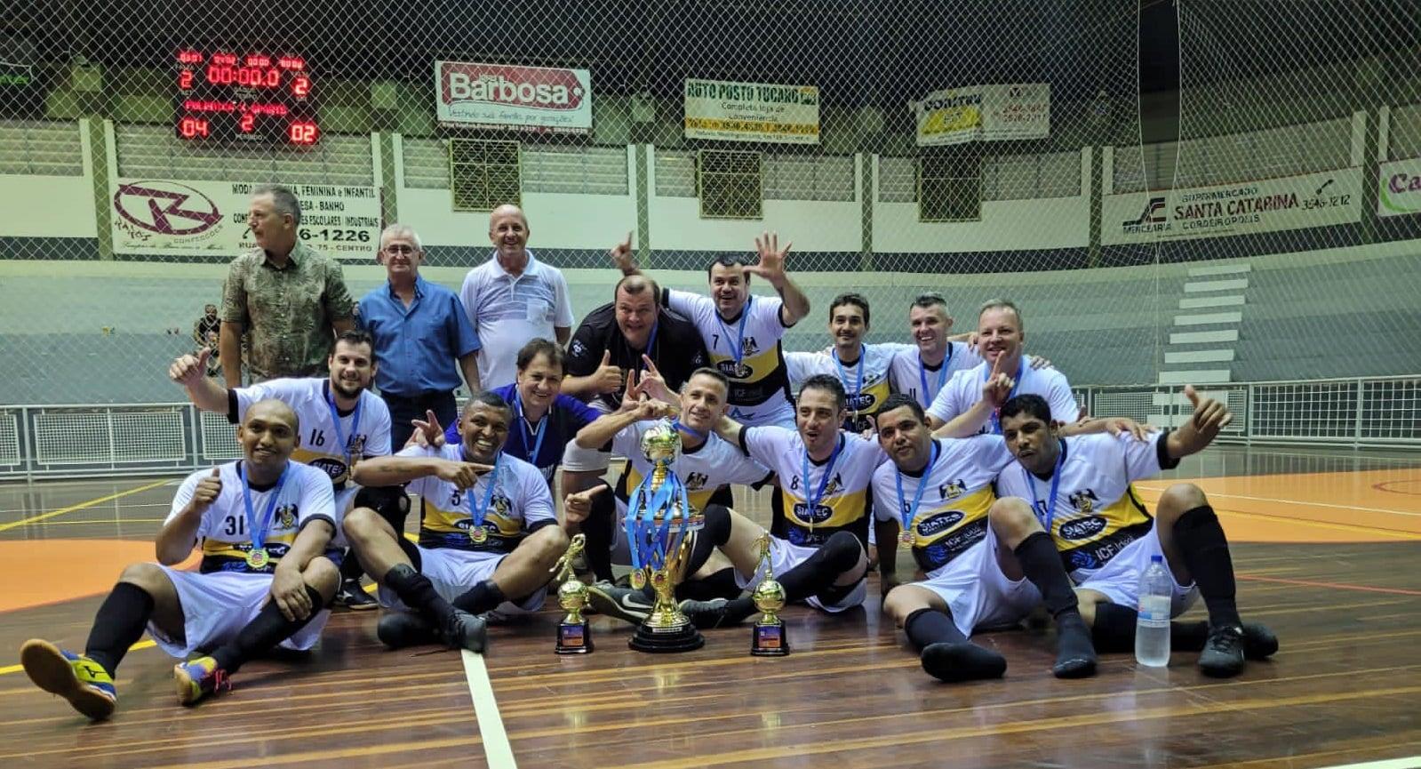 Campeonato Municipal de Futsal Master 2022 chega ao fim