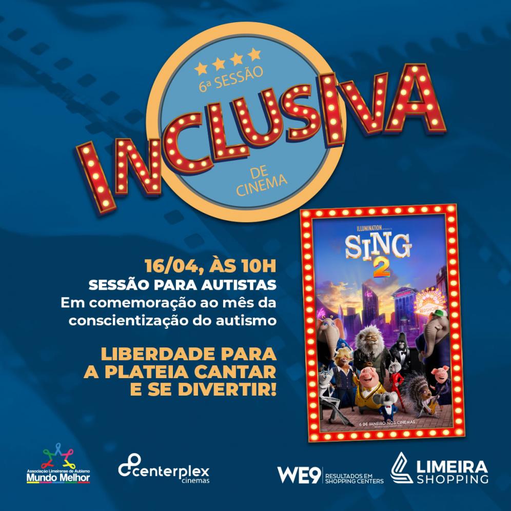 Limeira Shopping oferece sessão especial de cinema para autistas neste sábado