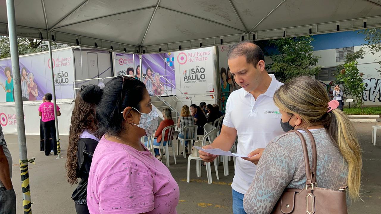 Trazida por Murilo Félix, carreta da mamografia atendeu 414 mulheres