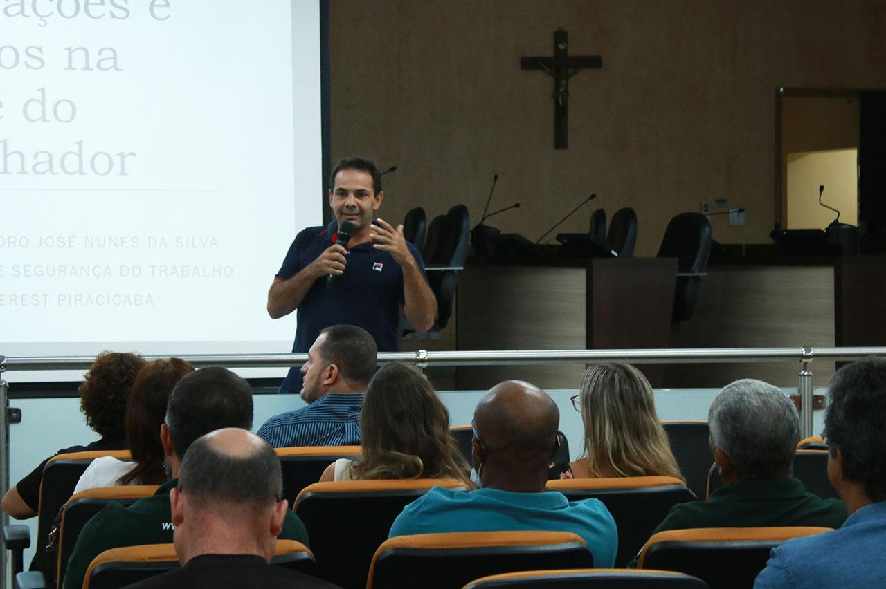 Prefeitura de Limeira promove palestra sobre saúde do trabalhador no período pós-pandemia