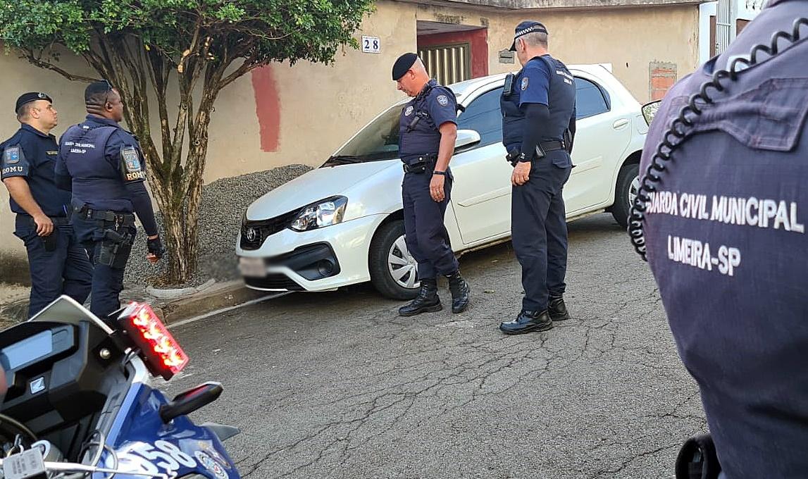 GCM de Limeira recupera veículo dois dias após roubo