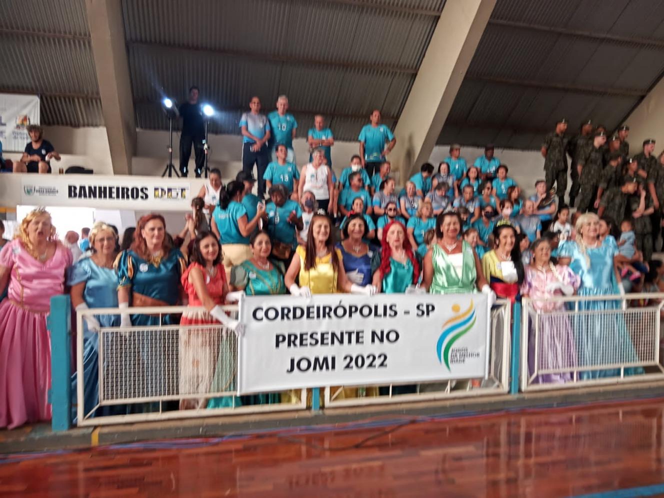 Cordeirópolis participa de Jogos da Melhor Idade (JOMI)