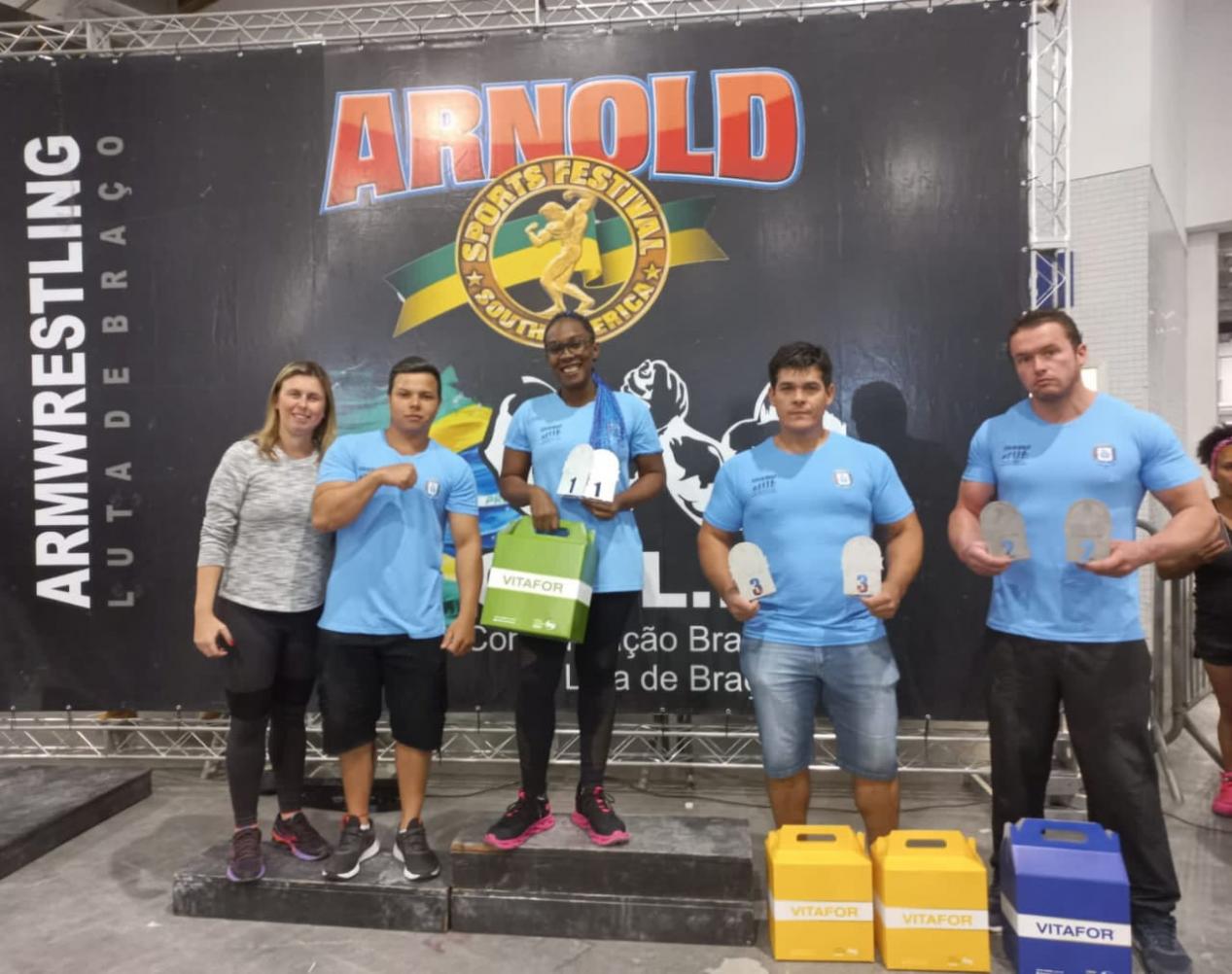 Cordeirópolis participa do evento Arnold Classic South America