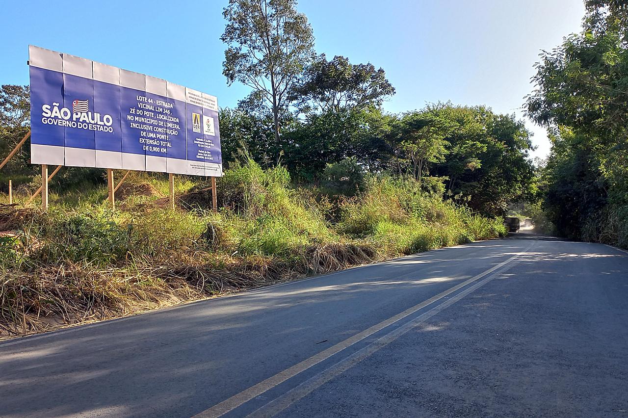 Prefeito de Limeira anuncia início das obras de pavimentação e construção de ponte na estrada do Zé do Pote