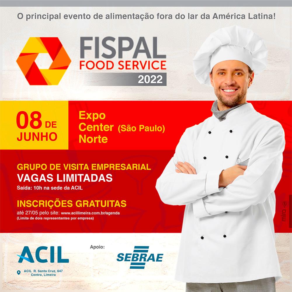 ACIL realiza visita empresarial gratuita para a Fispal Food Service 2022