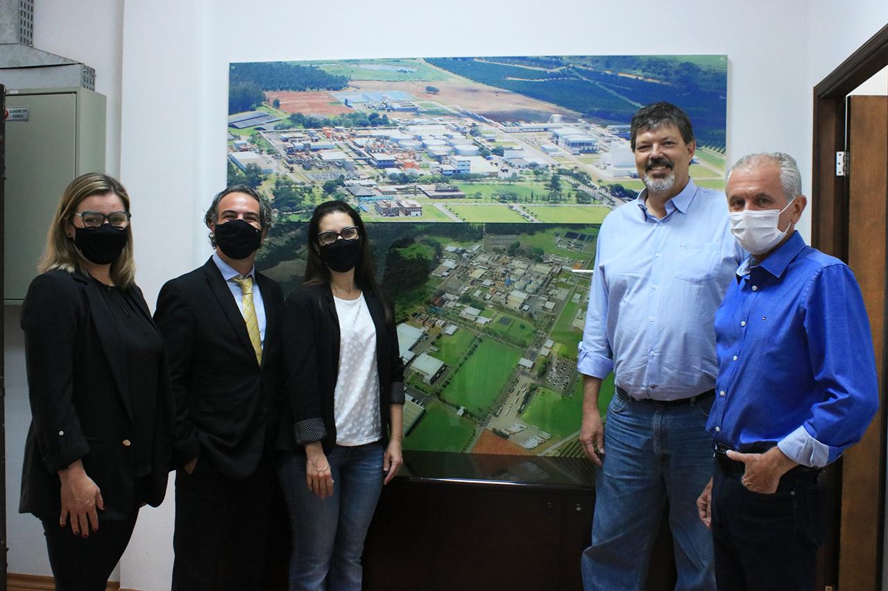 Prefeito e secretário de Limeira recebem dirigentes da Ajinomoto