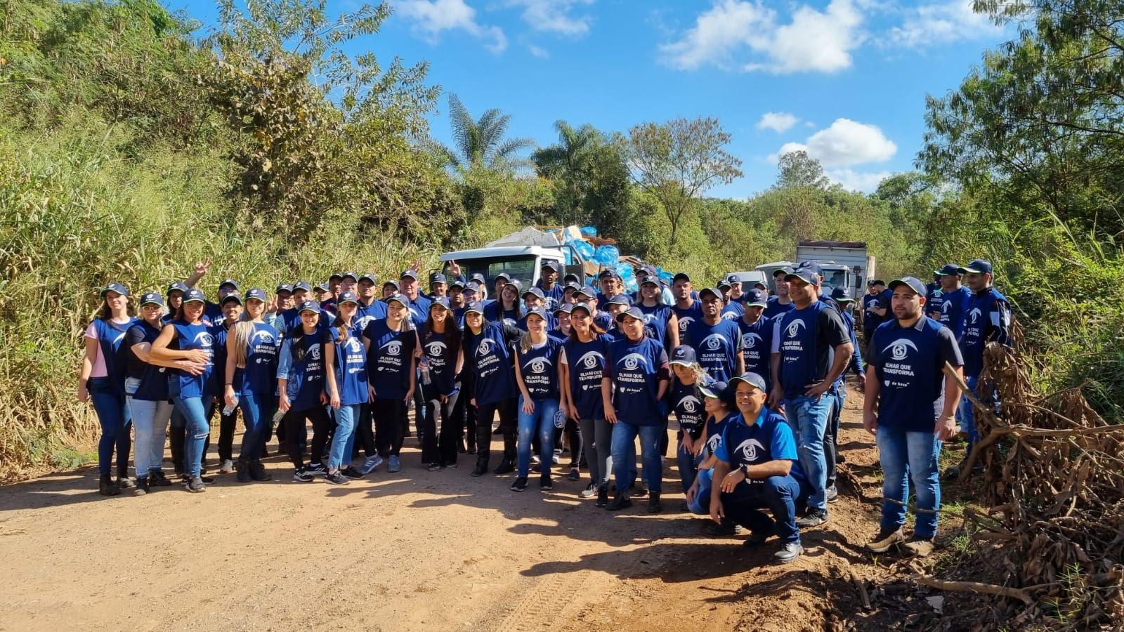 Mutirão coleta 2,9 toneladas de lixo em Rio Claro neste sábado, dia 4