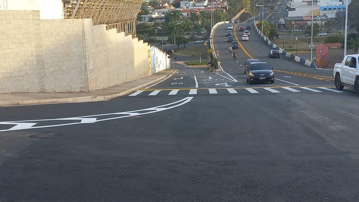 Ampliada, alça do viaduto Paulo D’Andrea em Limeira é liberada ao trânsito 