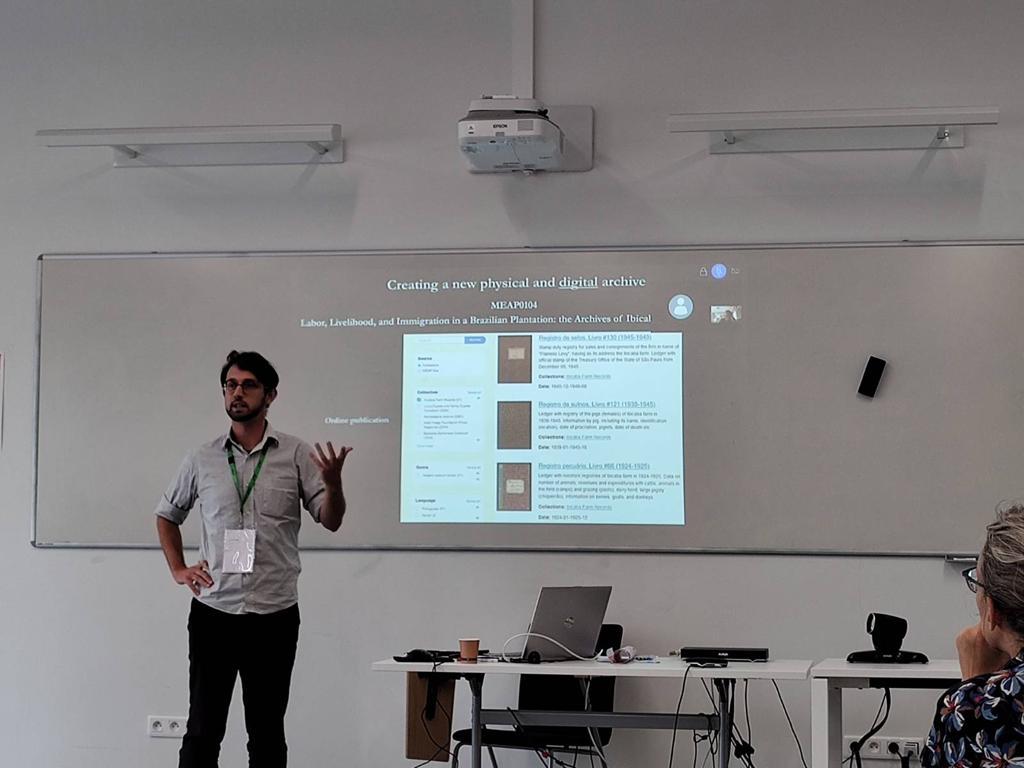 Projeto conduzido na Fazenda Ibicaba recebe o prêmio Humanidades Digitais no Congresso Mundial de História Econômica, em Paris