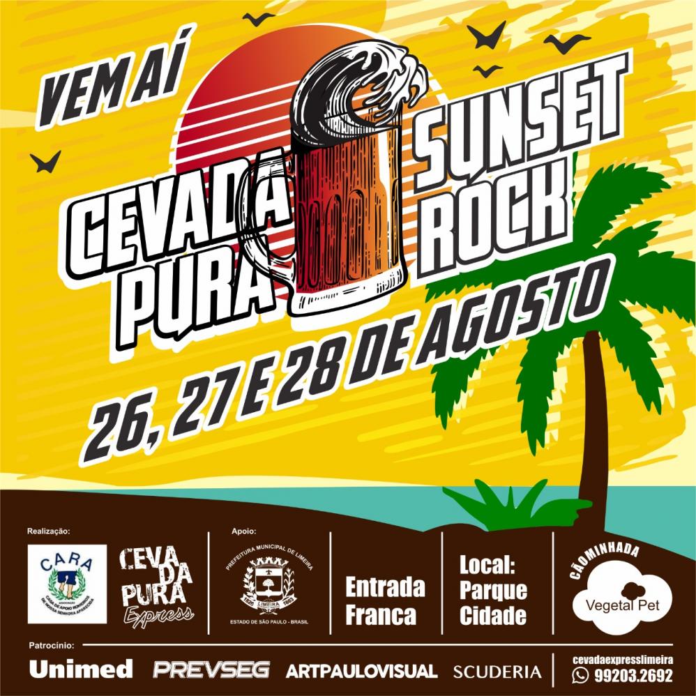 Parque Cidade recebe 5ª Cevada Pura Sunset Rock