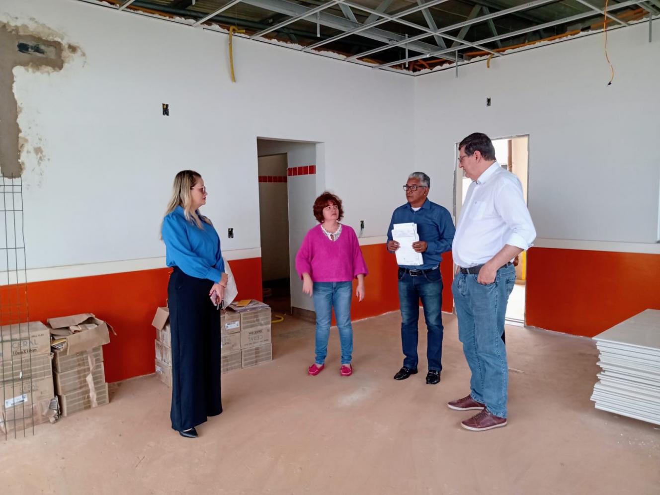 Estrutura da creche do Jardim Lise em Cordeirópolis está em fase de conclusão