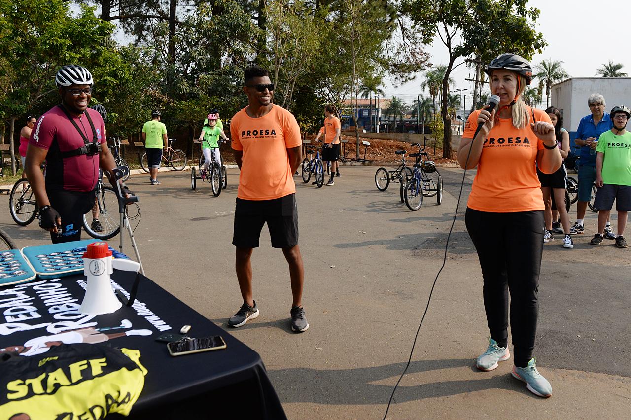 3º Passeio Ciclístico do Proesa reúne 80 participantes; largada foi no Parque Cidade em Limeira