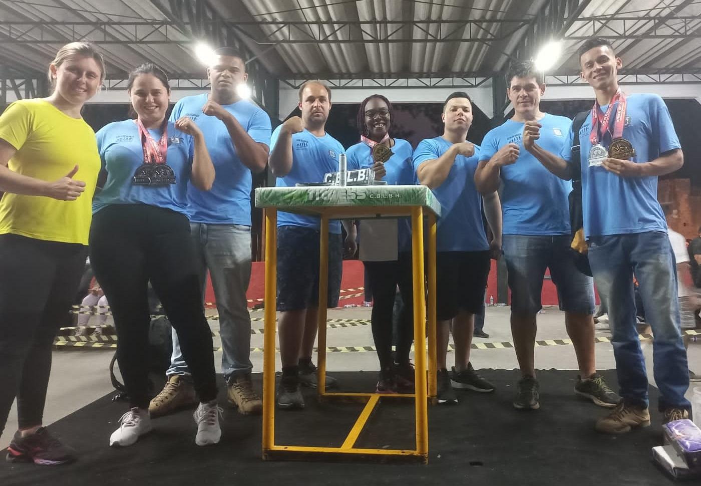 Cordeirópolis conquista medalhas na Copa do Brasil de Luta de Braço