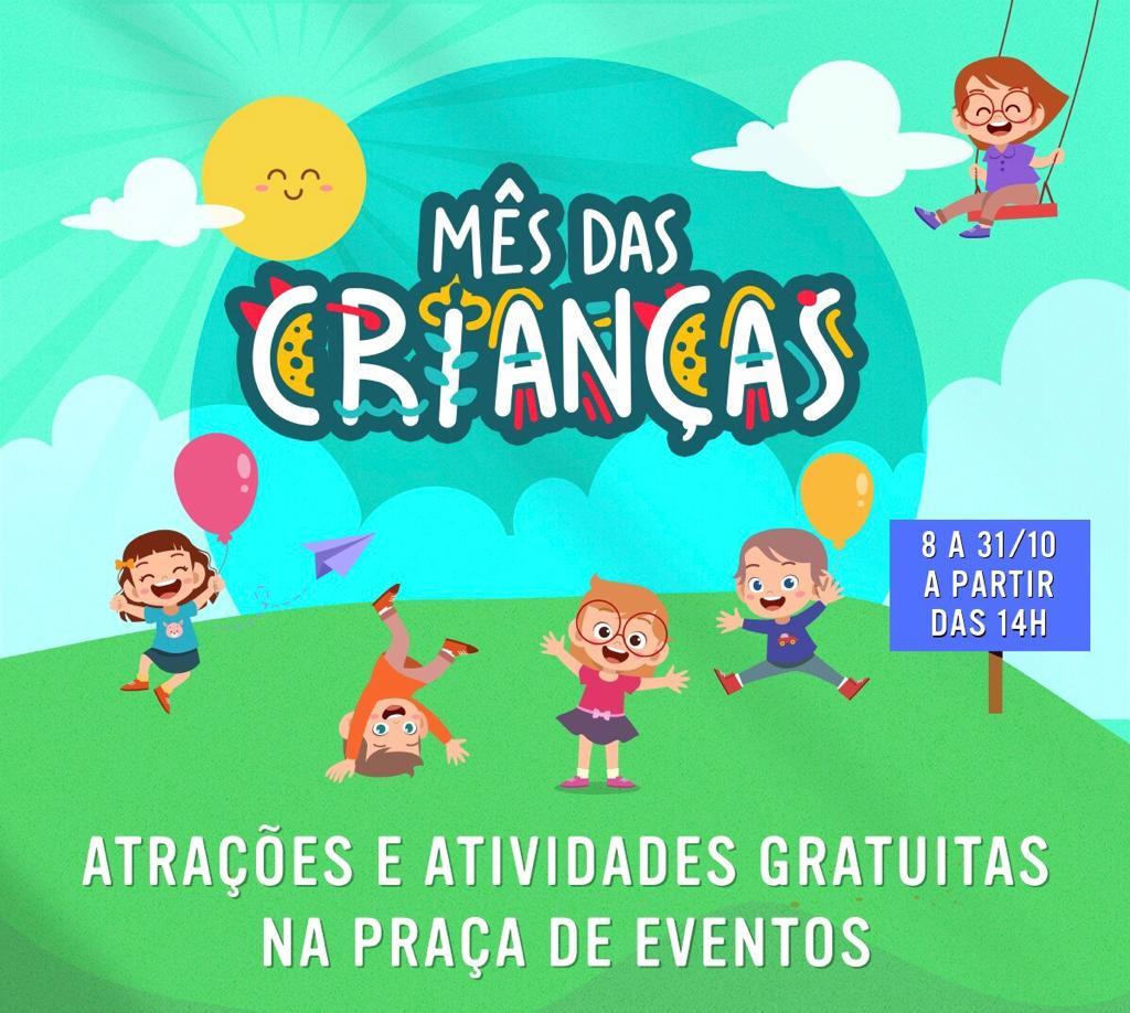 Mês das Crianças no Limeira Shopping tem atrações neste final de semana