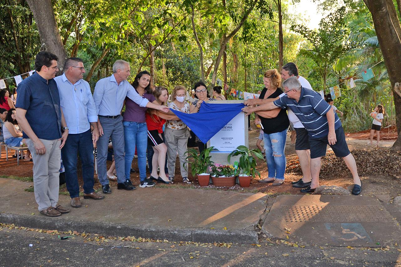 Área de lazer do Pq. Hipólito em Limeira recebe melhorias e nome de José Vigo