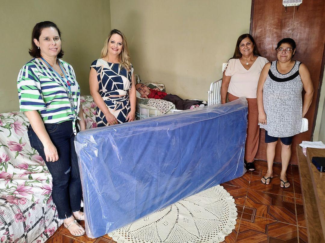 Fundo Social de Solidariedade de Cordeirópolis realiza doação de cama hospitalar