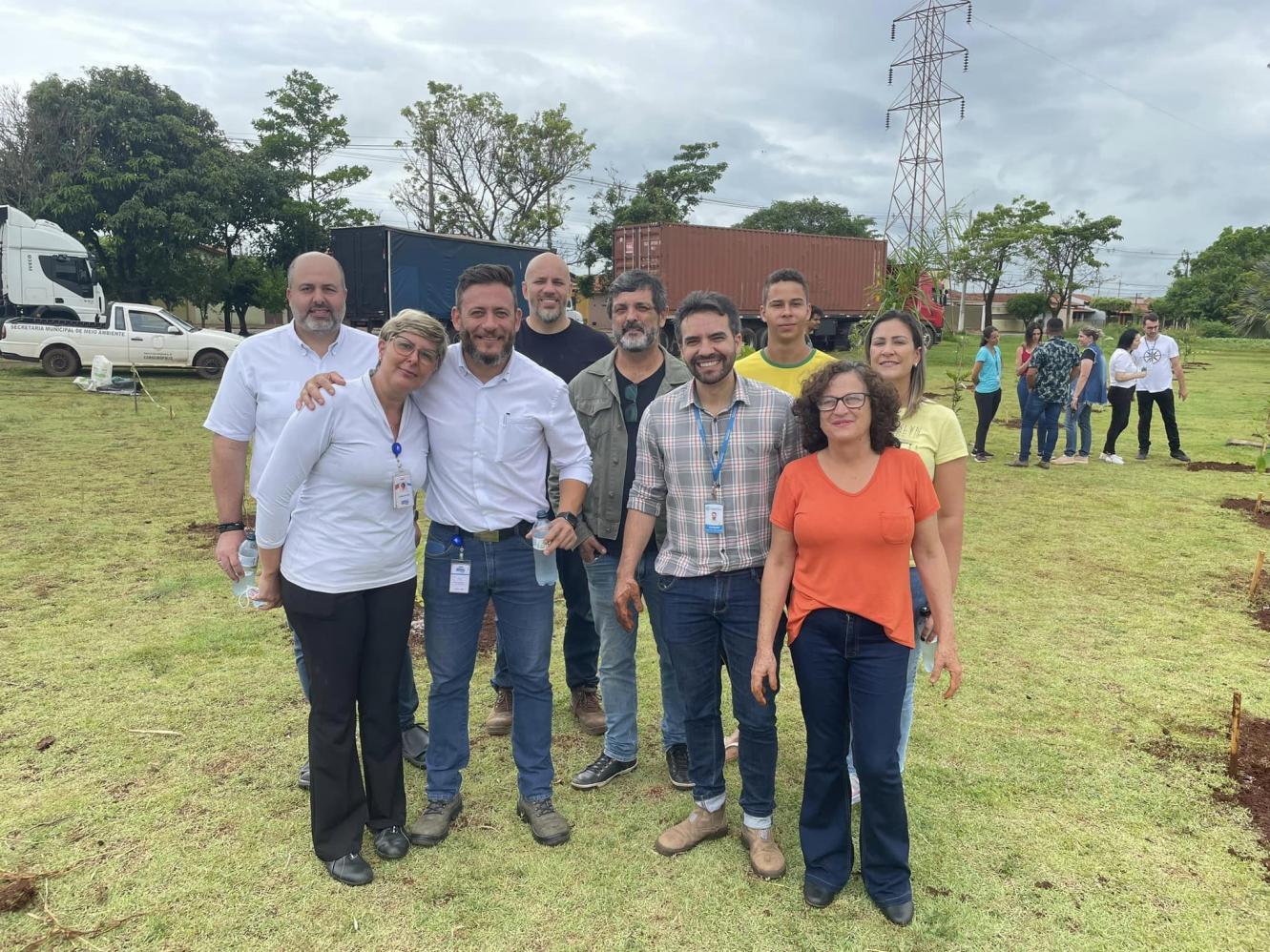 Secretaria de Meio Ambiente de Cordeirópolis realiza plantio em Pomar urbano