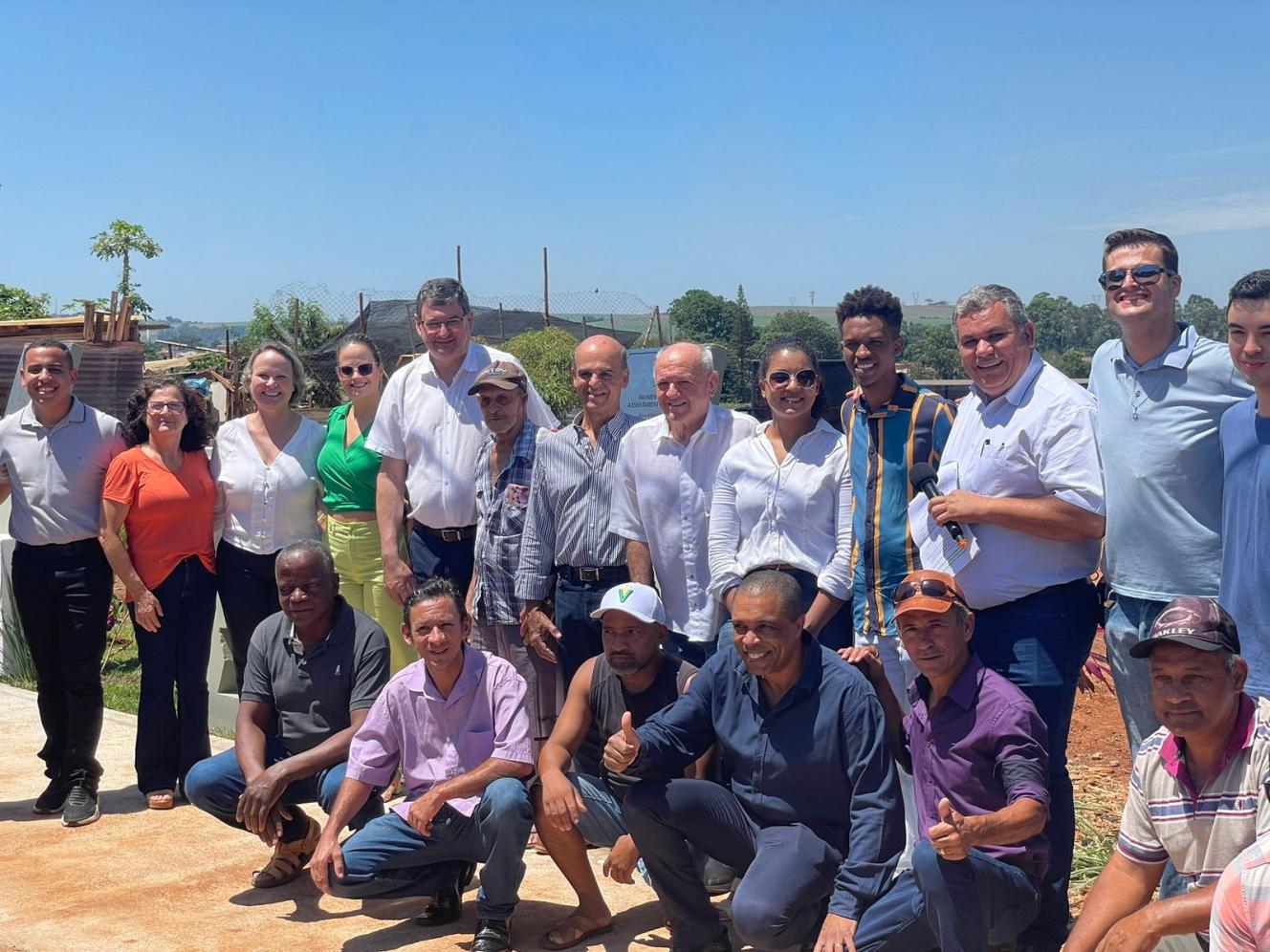 Assentamento Santa Rita em Cordeirópolis recebe pavimentação e construção de calçada