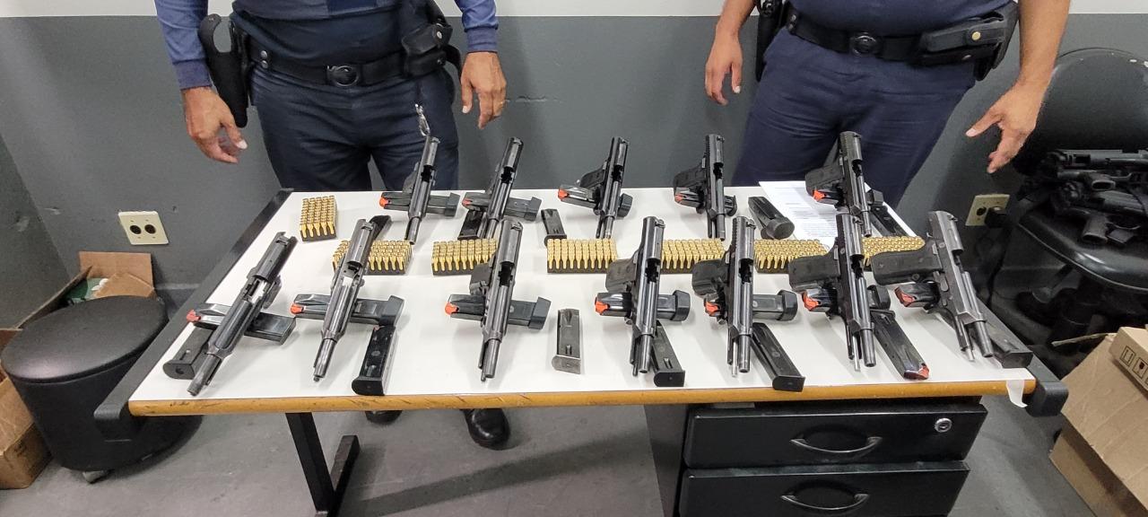 GCM de Limeira recebe armas doadas pela Polícia Rodoviária Federal