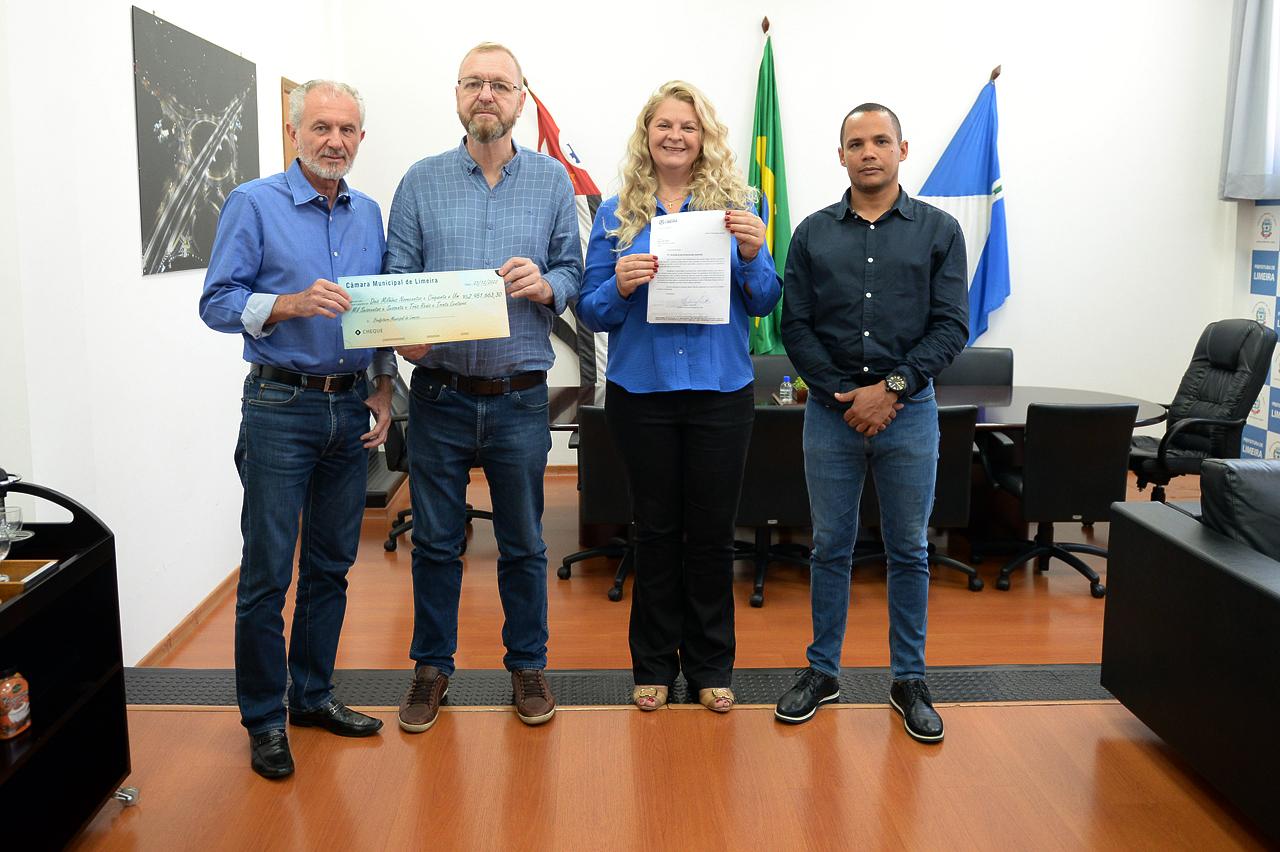 Câmara de Limeira devolve R$ 2,9 milhões ao Executivo
