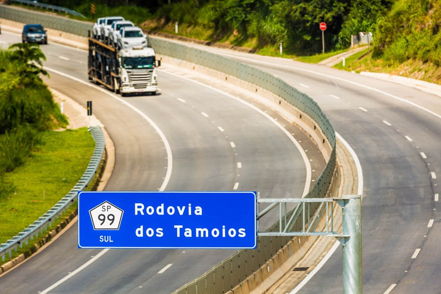 Como são definidos os números e nomes das rodovias estaduais em São Paulo