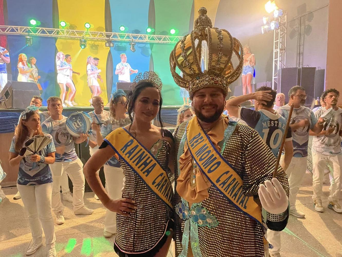 Coroada nova corte do Carnaval de Cordeirópolis