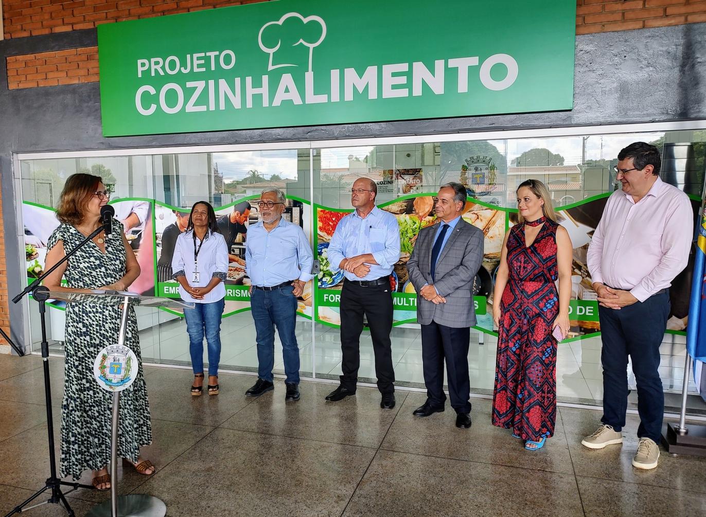 Cordeirópolis inaugura projeto Cozinhalimento