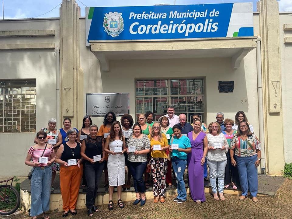 Funcionários assinam PDV e recebem homenagem na Prefeitura de Cordeirópolis