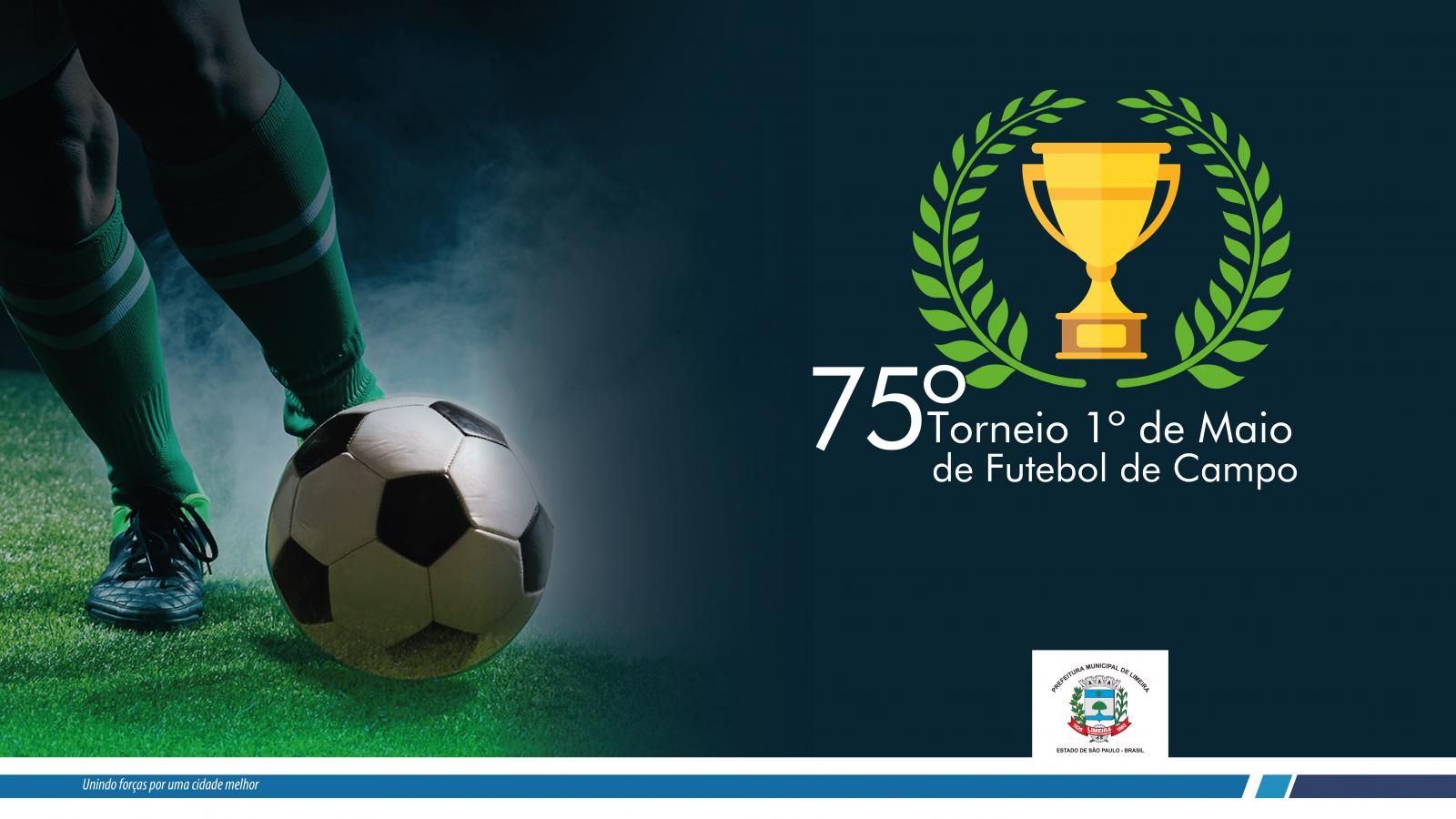 Torneio 1º de Maio de Futebol de Campo de Limeira recebe inscrições a partir de quarta
