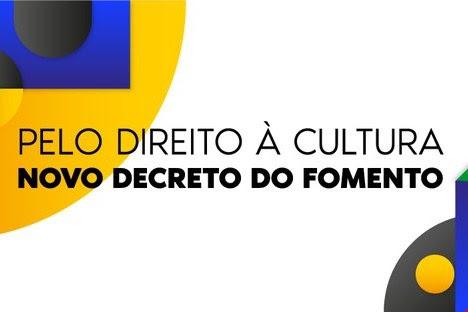 Governo anuncia novos parâmetros para o fomento à cultura