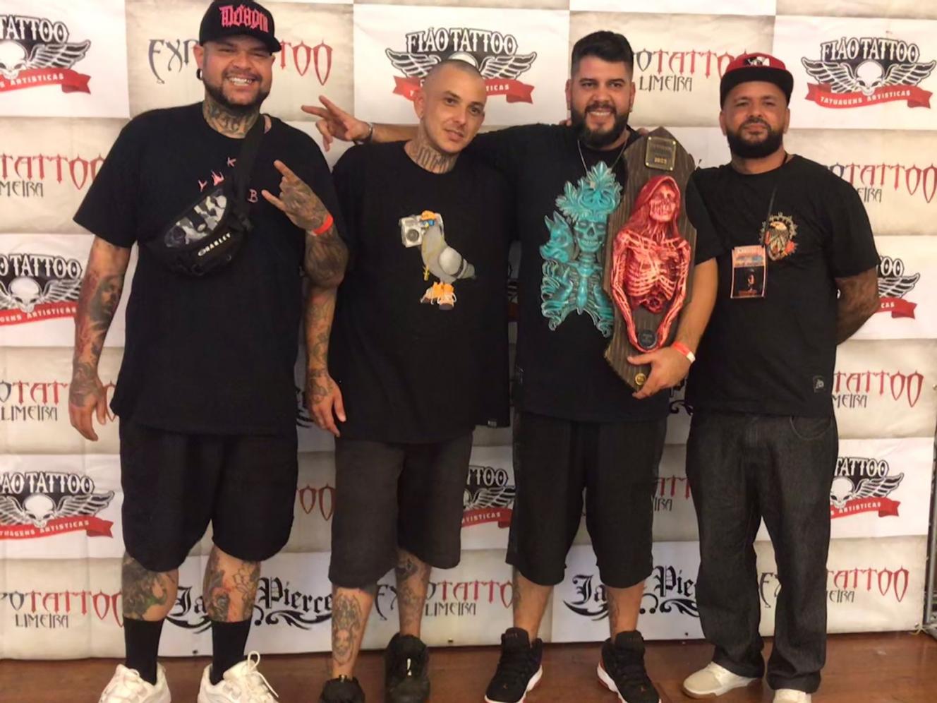 Tatuador de Paulínia leva o prêmio principal da Expo Tattoo 2023