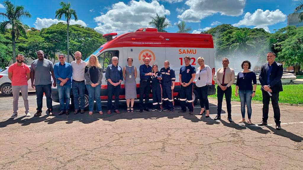 Samu de Limeira recebe nova ambulância e amplia frota