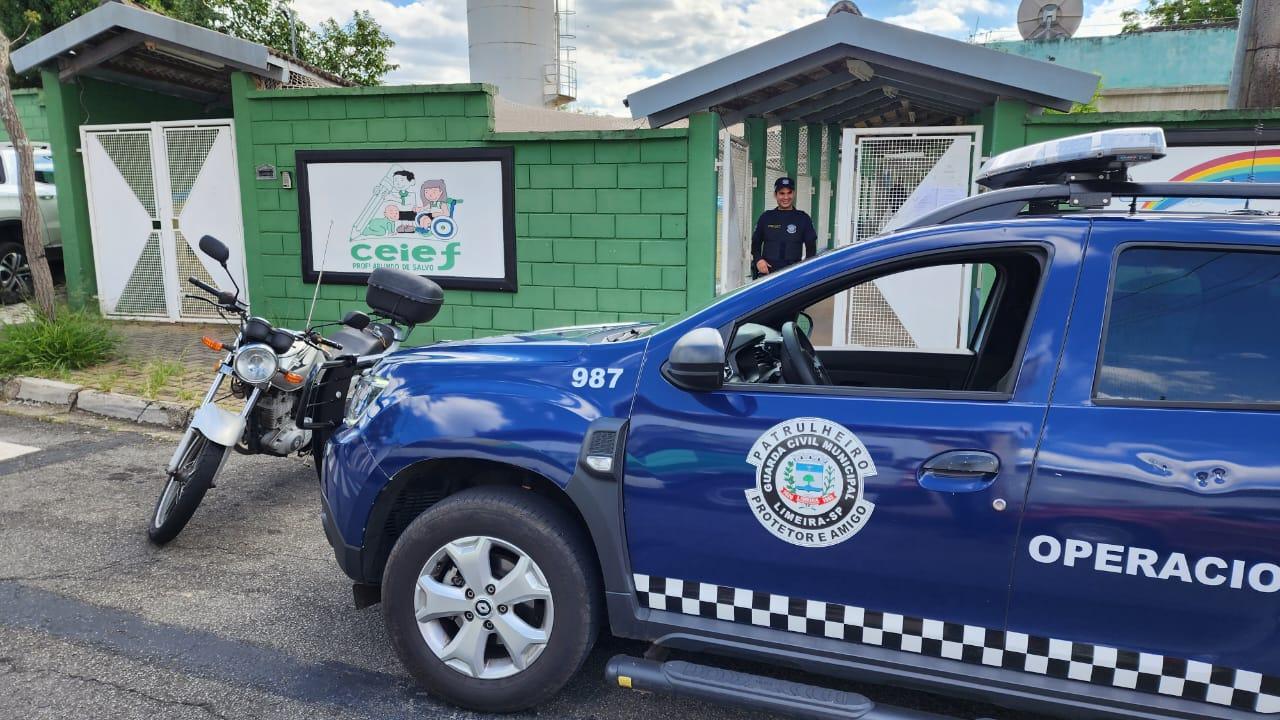 Prefeitura de Limeira intensifica ronda para garantir mais segurança às escolas