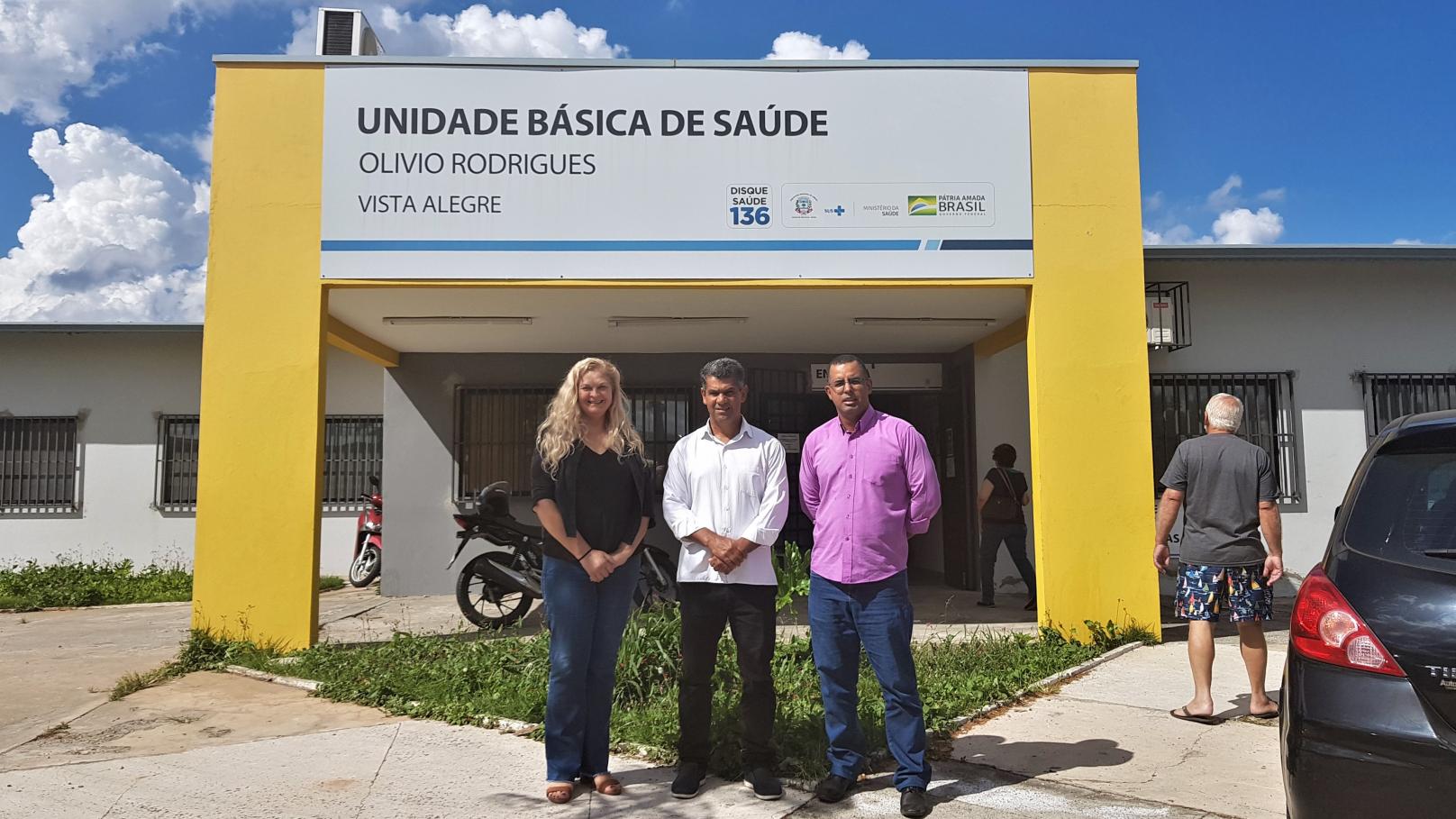 Comissão de Obras da Câmara de Limeira vistoria UBS do Jardim Vista Alegre