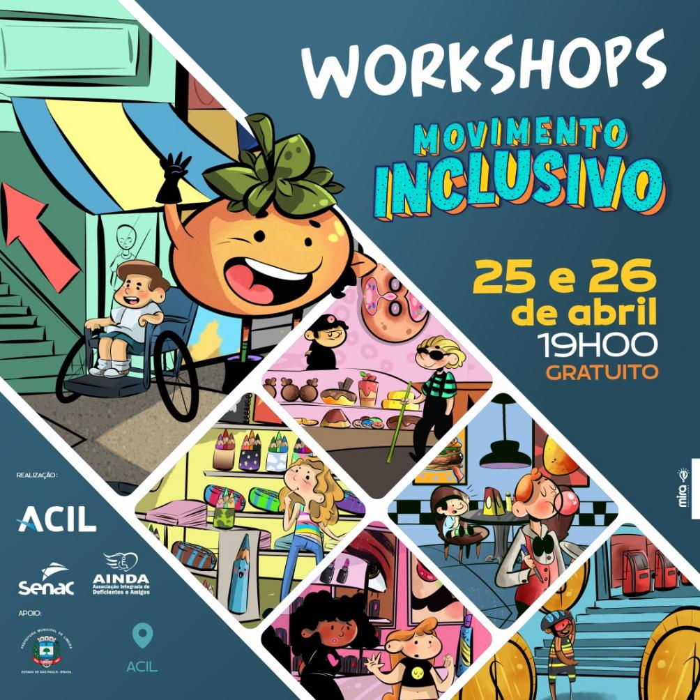 Prefeitura de Limeira, Acil, Ainda e Senac promovem workshops para comércio inclusivo