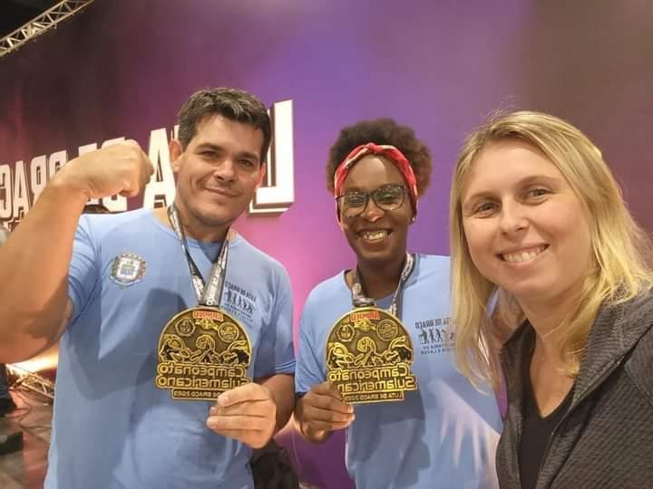 Equipe de Cordeirópolis conquista medalhas no Sul-americano de Luta de braço