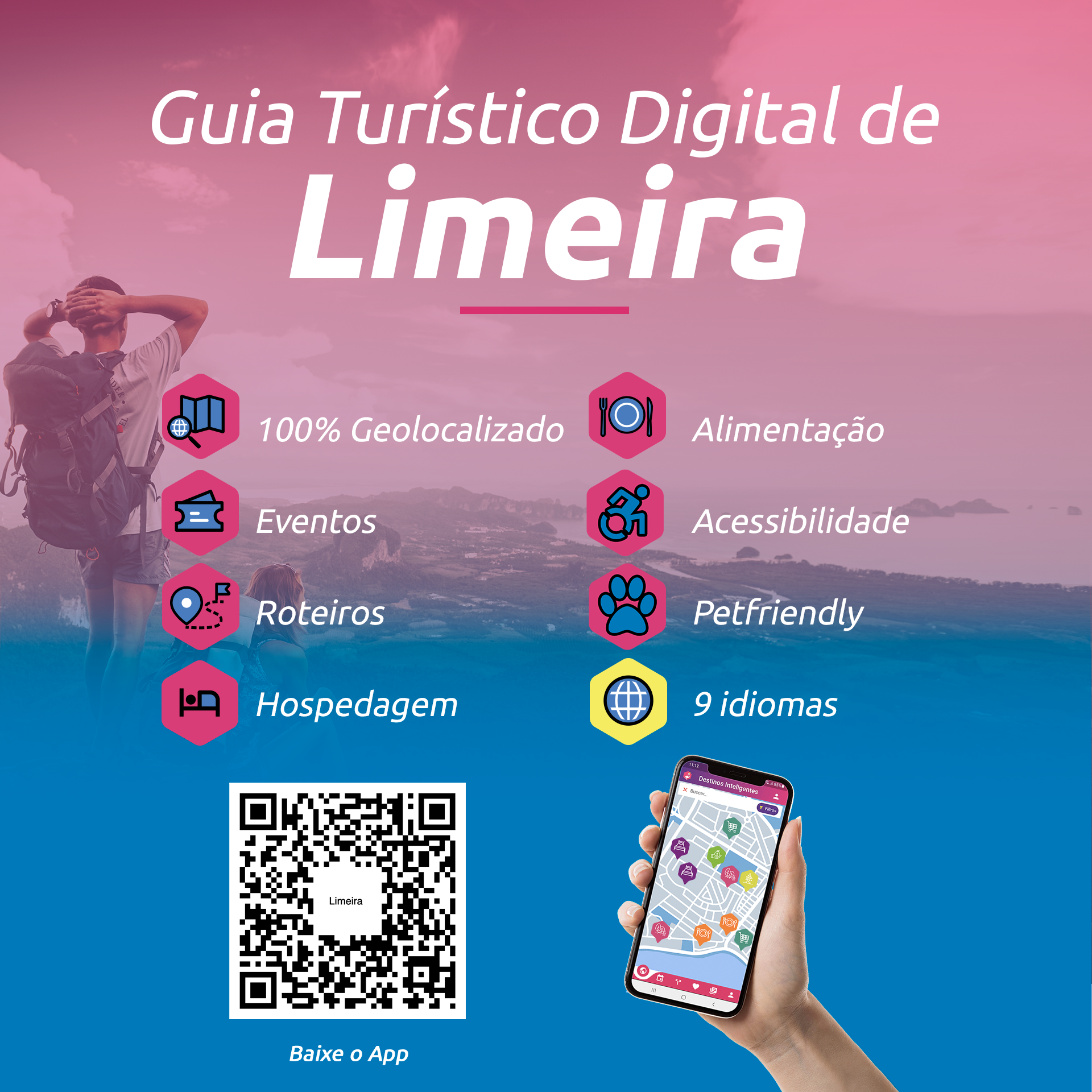 Limeira adere a ferramenta de gestão e divulgação de atrativos turísticos