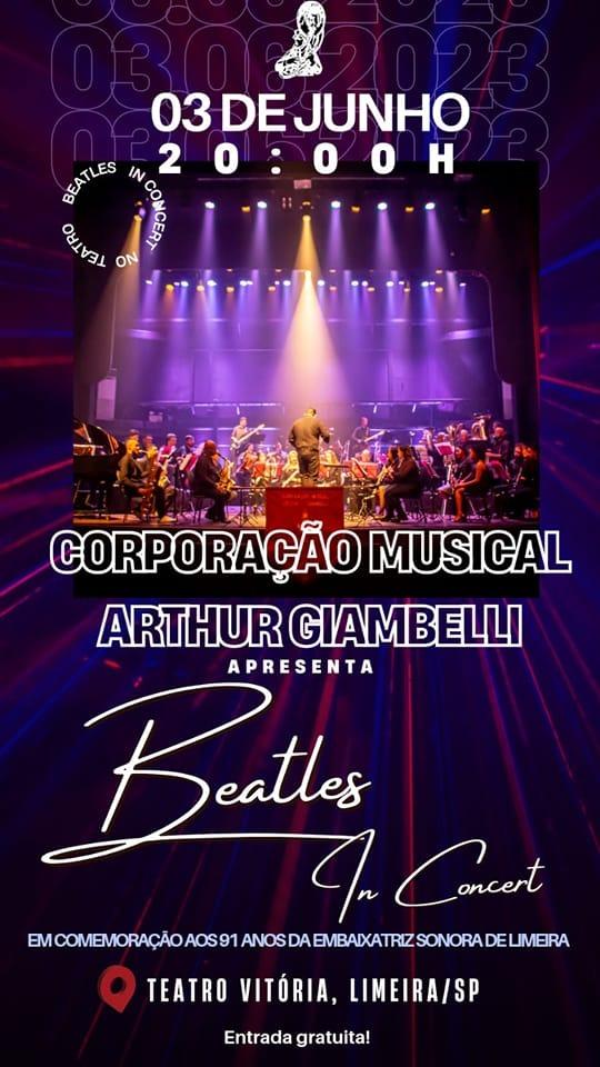 “Beatles In Concert” é neste sábado (3), no Teatro Vitória em Limeira