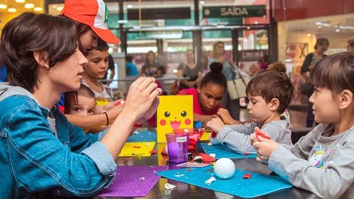 Oficinas temáticas garantem entretenimento gratuito à criançada no Pátio Limeira Shopping